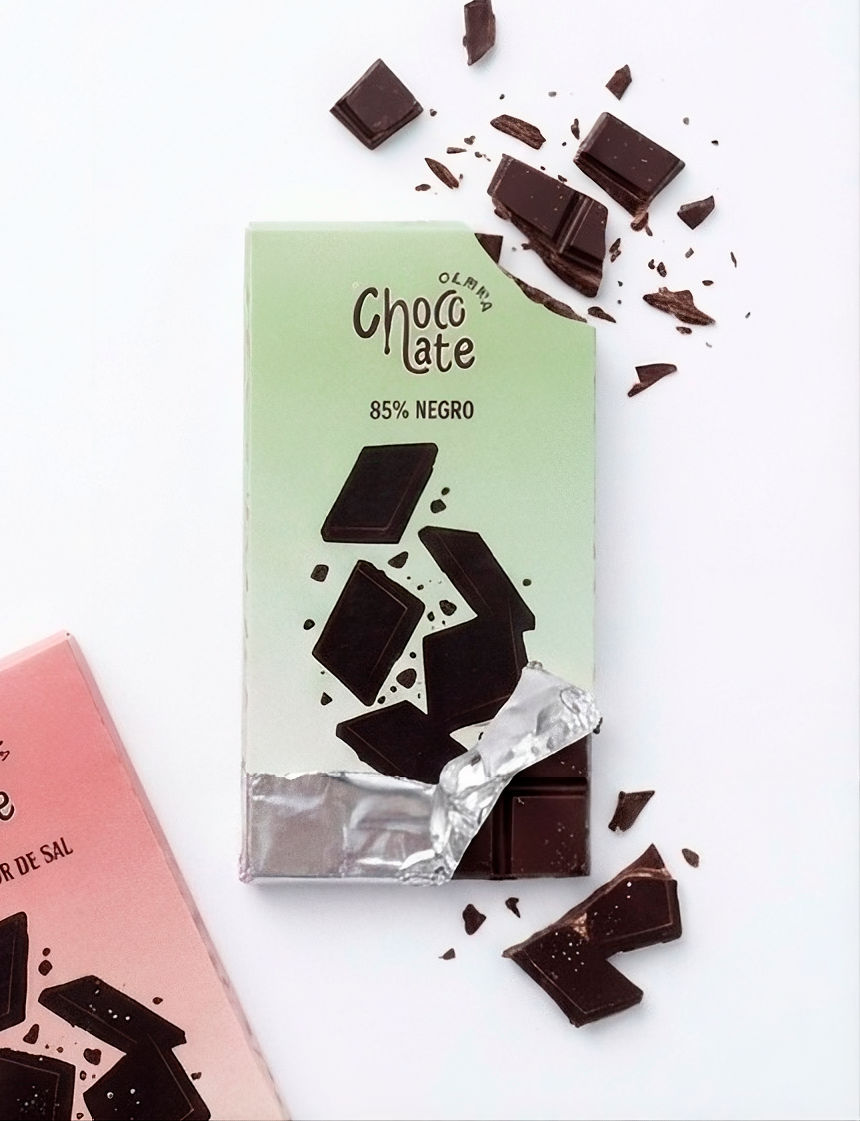 chocolate abierto